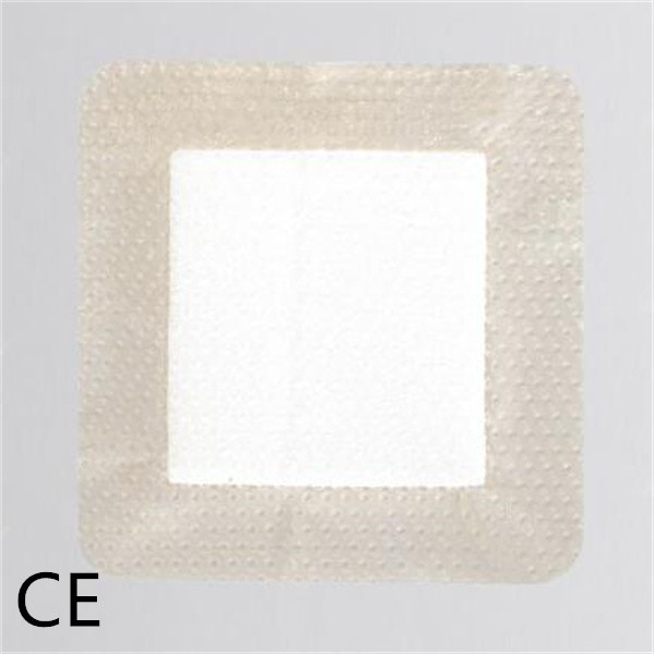 Buy Sterile Adhesive Silicone Foam Wound Dressing High Absorbent 6x6 at wholesale prices