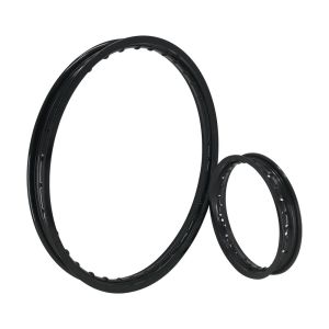 23 inch Black Motorcycle Wheels for Repair/Replacement