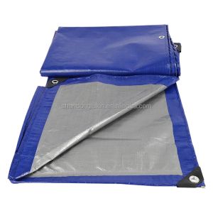 100% Waterproof/UV Resistant PE Tarpaulin for Construction and Lorry Cover