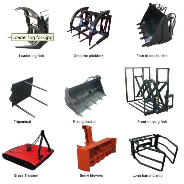 Rigid Steel Structure Mini Wheel Loader with 1000kg Rated Load 0.5 m3 Bucket Capacity