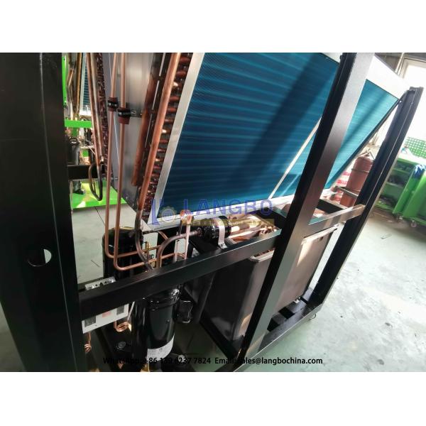 Air Cooled Chiller Machine R4047C / R22 Refrigerant Copland Panasonic Famous