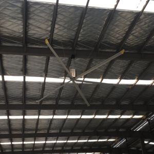 18ft Industry Warehouse Workshop Pmsm High Volume And Low Speed Ceiling Fan For