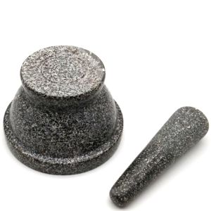 Granite Stone Pestle And Mortar Set polished Herb Tools