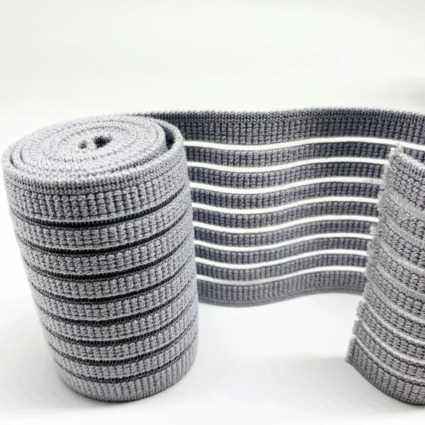 Free samples custom medical elastic band Wide plastic elastic belt belly wrap fish silk elastic belt slimming belts