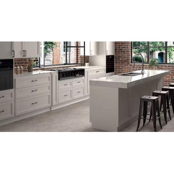 Acrylic Door Panel Surface Treatment Kitchen Cabinet for Modern Home or Restaurant