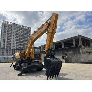 Used Hyundai 210w-9 Wheel Excavator 21 Tons Medium Size Used Excavators