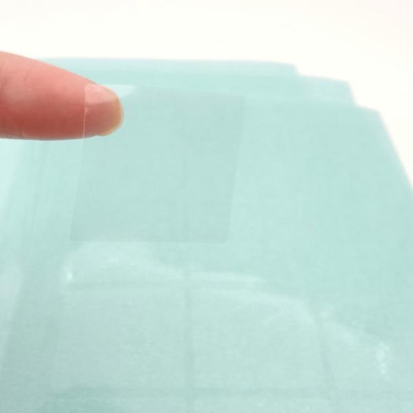 Buy Die Cut Glass Mirror Metal Products Pe Transparent  Anti-scratch Dustproof Protective Film  Printing PVC Electrostatic Film at wholesale prices