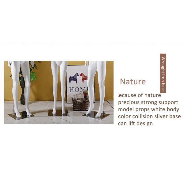 Fashion Boutique Clothing Store Abstract Dummy Torso Clothes Display Mannequin Female for wig display stand mannequins