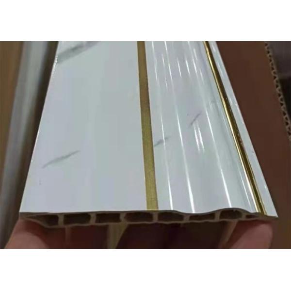 18mm Polyvinyl Chloride Plastic Pre Finished Skirting Boards