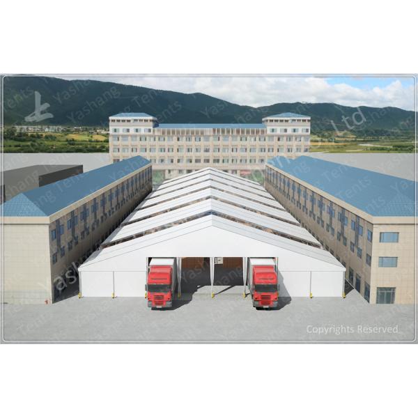 Waterproof Industrial Canopy Tent Fabric Shelter Systems With Transparent