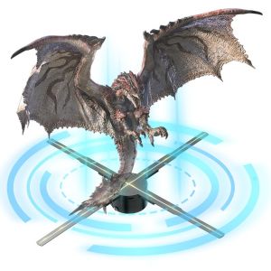 42cm-62cm Hologram Fan The Must-Have for Airports and Eye-catching Advertising