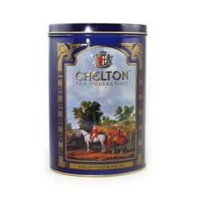 Fancy oval shaped coffee tin