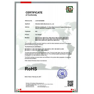 Wetech Electronic Technology Limited Certifications