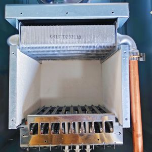 Stepless Frequency Conversion Gas Combi Boilers Wall Mounted Gas Boiler White