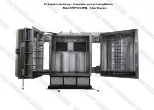 China DC Magnetron Sputtering Coating Machine on Glass Mirrors , Titanium Ti Glass Mirror Vacuum Metallizing Equipment on sale