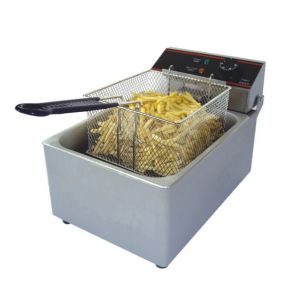 Quality Industrial Stainless Steel Commercial Electric Deep Fryer With Single Tank for sale