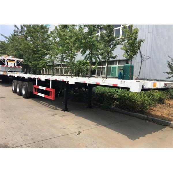 Buy Steel Three Axle 12R22.5 Shipping Container Trailer at wholesale prices