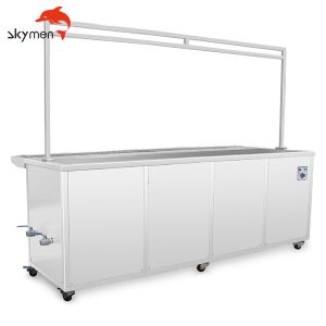 8 Feets 40khz 3000W Ultrasonic Blind Cleaning Machine