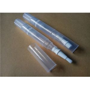 4ml Long Lasting Non Sticky Lip Gloss Waterproof PP Packaging 121.5 * 15.9mm