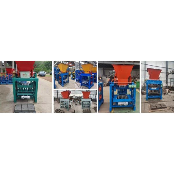 Semi-Automatic Hydraulic Vibration Compressed Interlocking Building Block Brick Making Machine