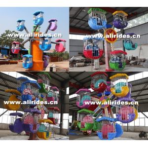 Attractive children games funfair rides mini ferris wheel/ amusement park