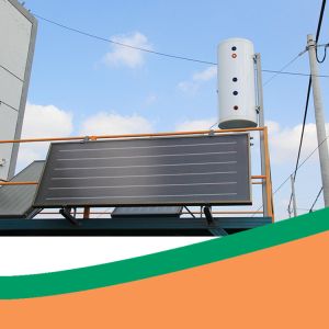 Quality 120L Separated Pressurized Balcony Flat Plate Solar Geyser for sale