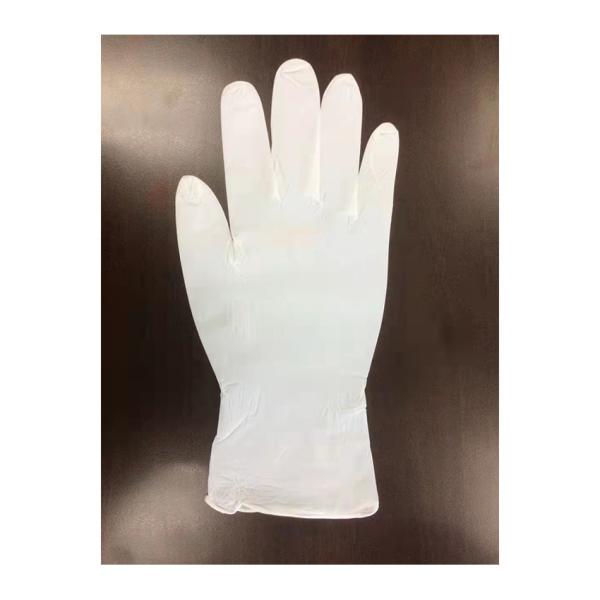 Buy Medical Bio Degradable Gloves 9inch Powder Free White Examination Gloves at wholesale prices