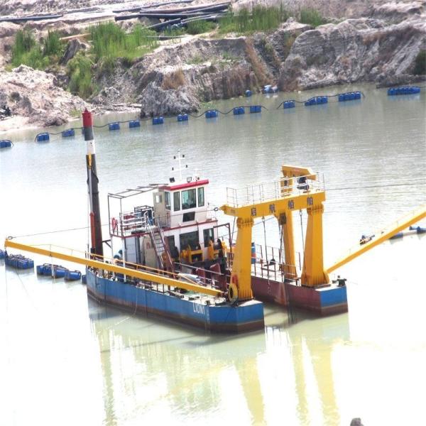 Full Hydraulic Cutter Suction Dredger with Diesel Engine Power and Hydrocyclone