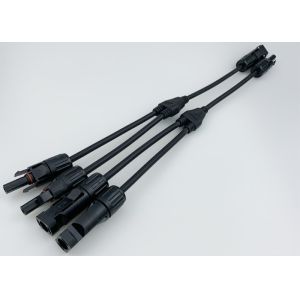 Aging Resistance Solar Branch Connector 2 To 1 Multi Purpose For Solar System