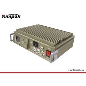 Long Range Vehicle / Marine COFDM HD Video Transmitter 15~20km NLOS Wireless