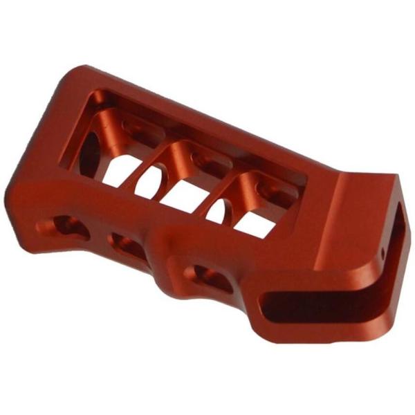 Anodized Aluminum Custom Precision Machining , Red Precision CNC Machining