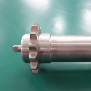 300W Pallet Motor Driven Roller With Stainless Steel Sprockets On Both Ends 76mm