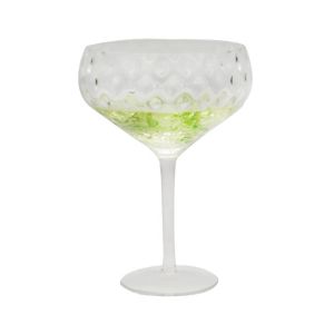 China Optical Pineapple Shape Giant Crystal Cocktail Glasses on sale