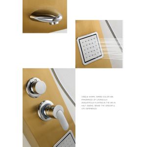 Aluminium shower column/shower panel HDB-1514 1600X200X75