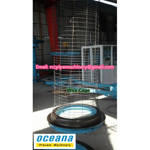 Full-automatic Vertical Vibration Concrete pipe Making machine