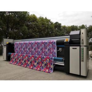 China 3.2m Digital Polyester Printing Machine With Fixation Unit 1 Year Warranty on sale