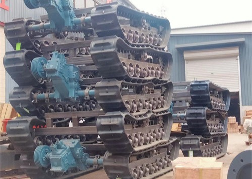 Durable Crawler Track Undercarriage Exploration Drilling Rig With Diesel Engine