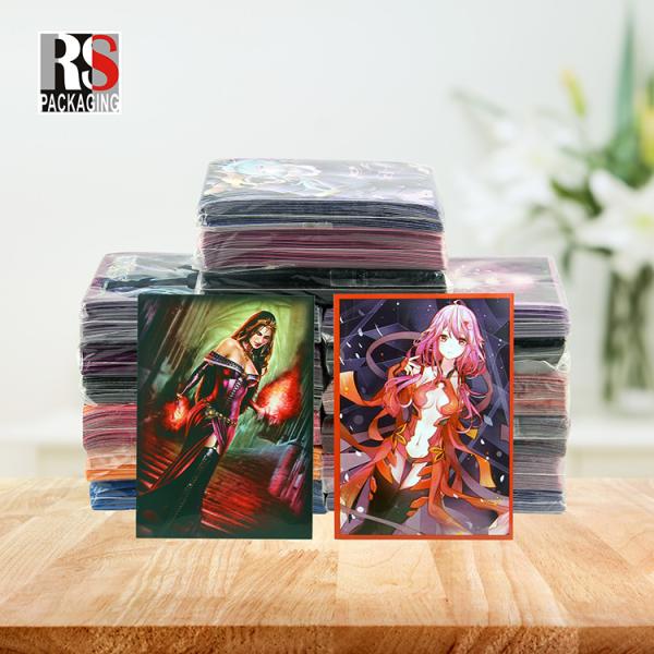 Clear PP Plastic Ultra Pro MTG Card Sleeves Holographic Trading Card Sleeves Custom