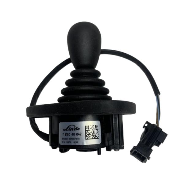 Forklift joystick controller top view