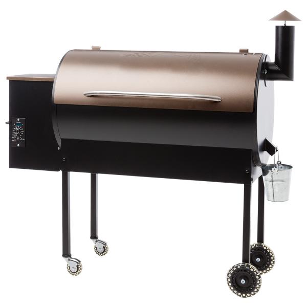 Buy Outside Huge Wood Pellet Burning Grills Moveable Heavy Duty Offset at wholesale prices