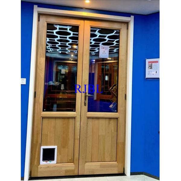 Buy 6mm Archtop Wood Aluminum Windows With Double Glass Soundproof at wholesale prices