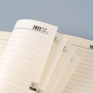Efficiently Manage Your Time with 2022 A5 Time Management Kraft Notebook