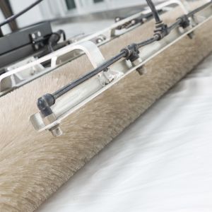 1 M Rolling Brush Head and Pressure Nozzles Solar Farm Cleaner for Physical