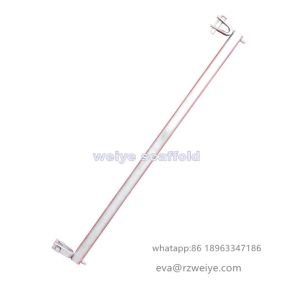 Hot Galvanized Haki Scaffold Diagonal Brace With HDG Galvanized Surface