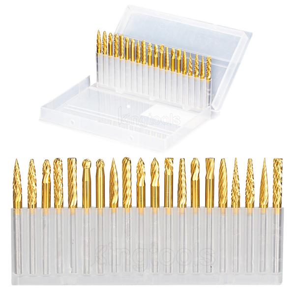 Sharp Cutting Edges Cobalt Ingredient Precision Tungsten Carbide Burr Set with 1