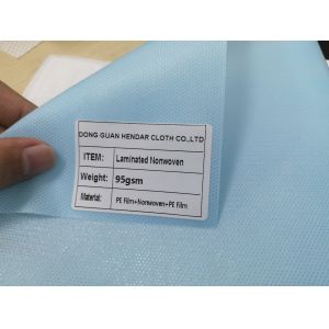 PP PE Coated Nonwoven Fabric Waterproof 1600mm Custom Width