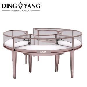 Customize Different Light Source Jewelry Display Case Combination Of Practicalit