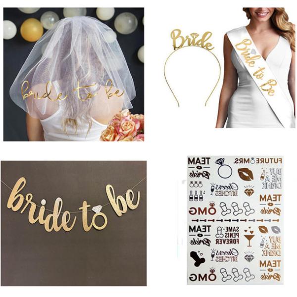 The new single party outfit, the wedding party carnival ball gown, the shoulder lead gold set 5 sets to buy. double-laye