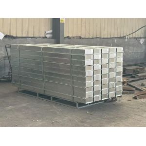 1000-4000mm Concrete Sleeper Moulds Single Or Multiple Cavity In Steel Plate