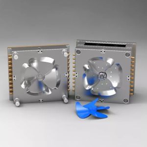 Custom Guangzhou Make Exhaust Fan Mould By Polishing/Painting/Texture